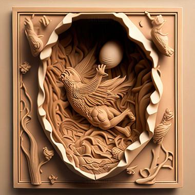 3D модель Hatch Me If You Can Protecting the Egg The Life Born in (STL)